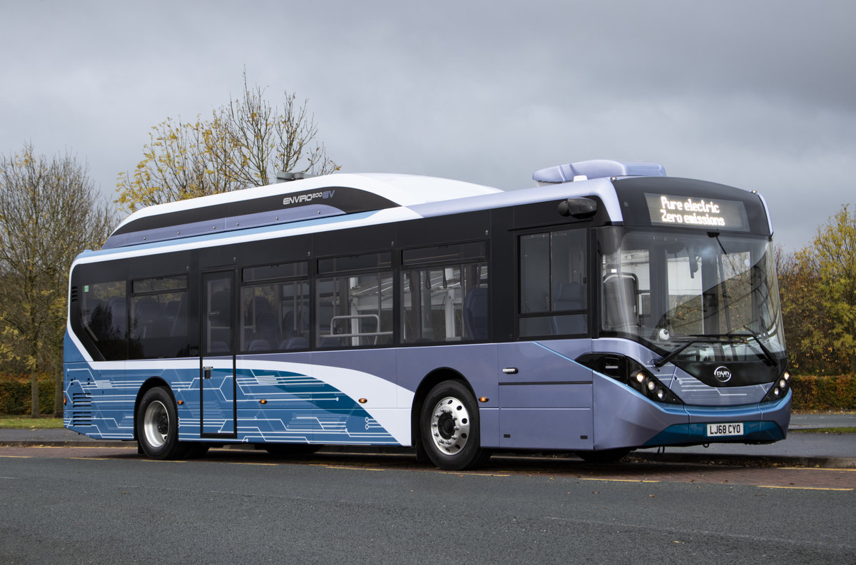 National Express West Midlands Runs First Fully Electric Bus - Black ...